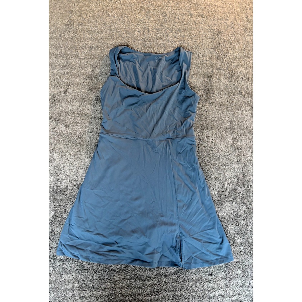 Wenlia Tennis Dress Women's Medium Oasis Blue Nylon Spandex Sleeveless Pullover